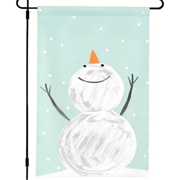 Other - Snowman Garden Flag